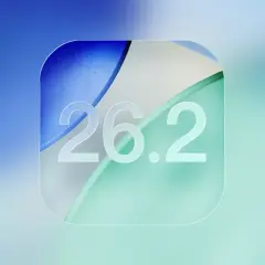 Ikona z numerem 26.2 na tle gradientu niebieskiego i zielonego. Czyżby to zapowiedź najnowszego iOS?