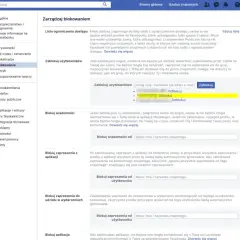 Zarządzaj blokowaniem na Facebooku: jak odblokować kogoś, zablokować wiadomości, zaproszenia z aplikacji i wydarzeń.