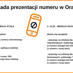 Jak zastrzec numer Orange: instrukcja blokady prezentacji numeru dla wersji stałej i ruchomej, zarządzanie przez internet, aplikację lub infolinię.