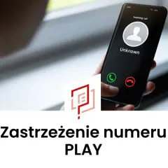 Chcesz wiedzieć, jak zastrzec numer Play? Na ekranie telefonu widać przychodzące połączenie od nieznanego numeru.