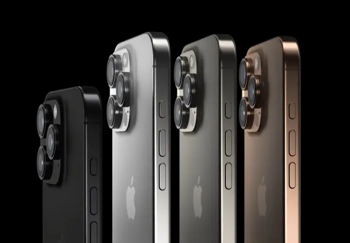 Cztery iPhone'y w różnych kolorach: czarny, srebrny, grafitowy i złoty. Zastanawiasz się, jaki iPhone jest najbardziej opłacalny?
